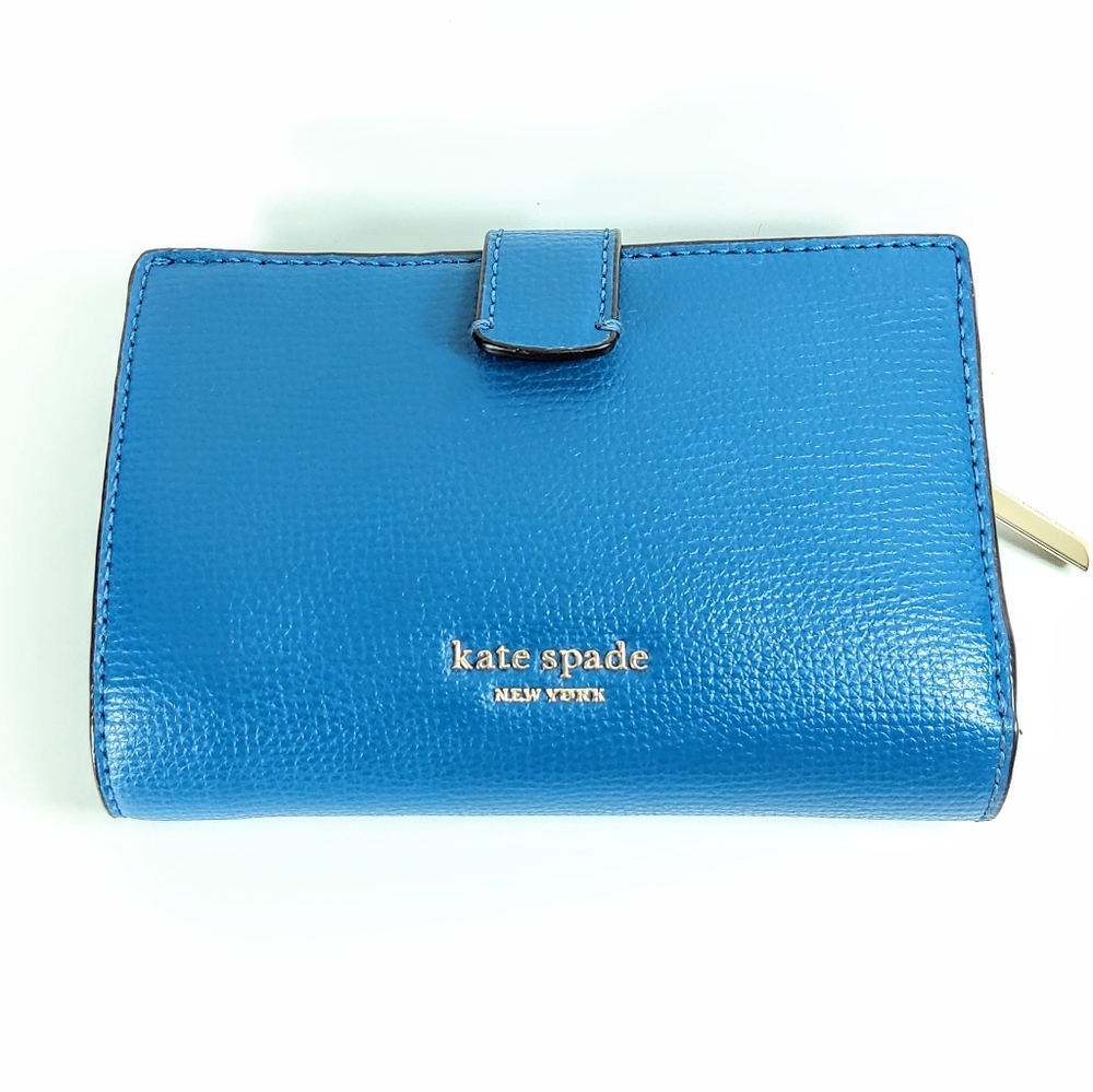 Kate Spade blue leather wallet